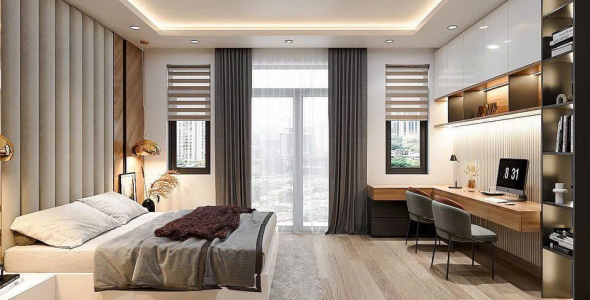 Nhà Phố Phong Cách Hiện Đại