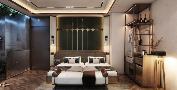 THIẾT KẾ NỘI THẤT KHÁCH SẠN CAO CẤP
