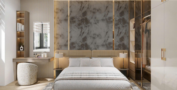 Phòng Ngủ Phong Cách Luxury