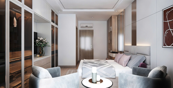 nội thất phong cách hiện đại c Ngân quận 12