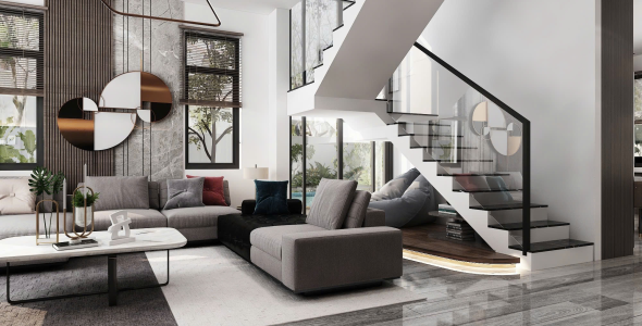 Nội Thất Biệt Thự Phong Cách Luxury 
