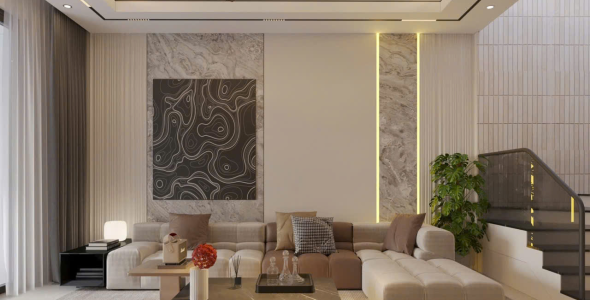 Phòng Khách Phong Cách Hiện Đại