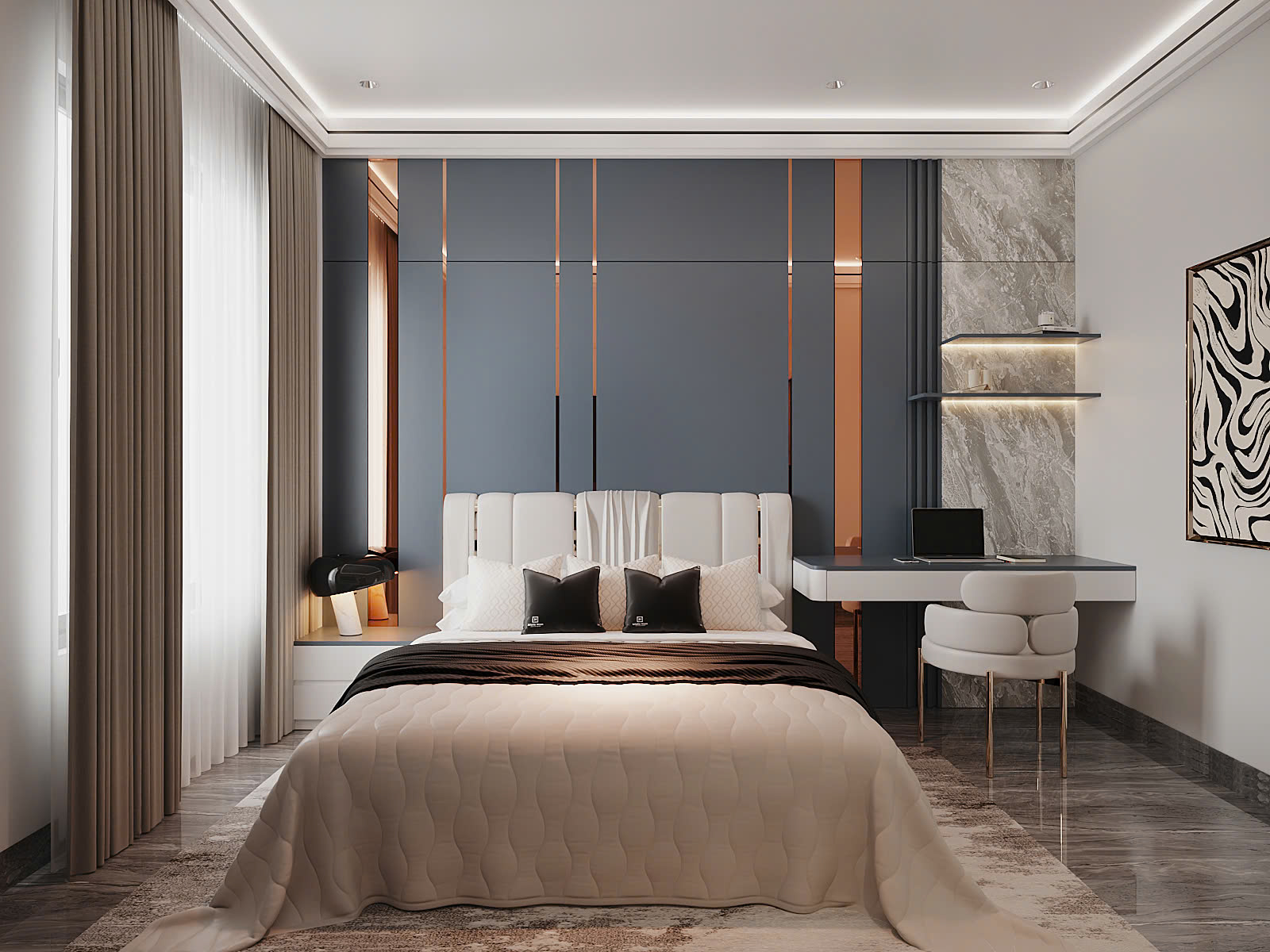 Nhà Phố Phong Cách Hiện Đại