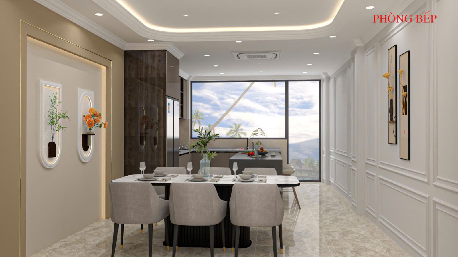 Nội Thất Nhà Phố 2 Tầng Gò Vấp