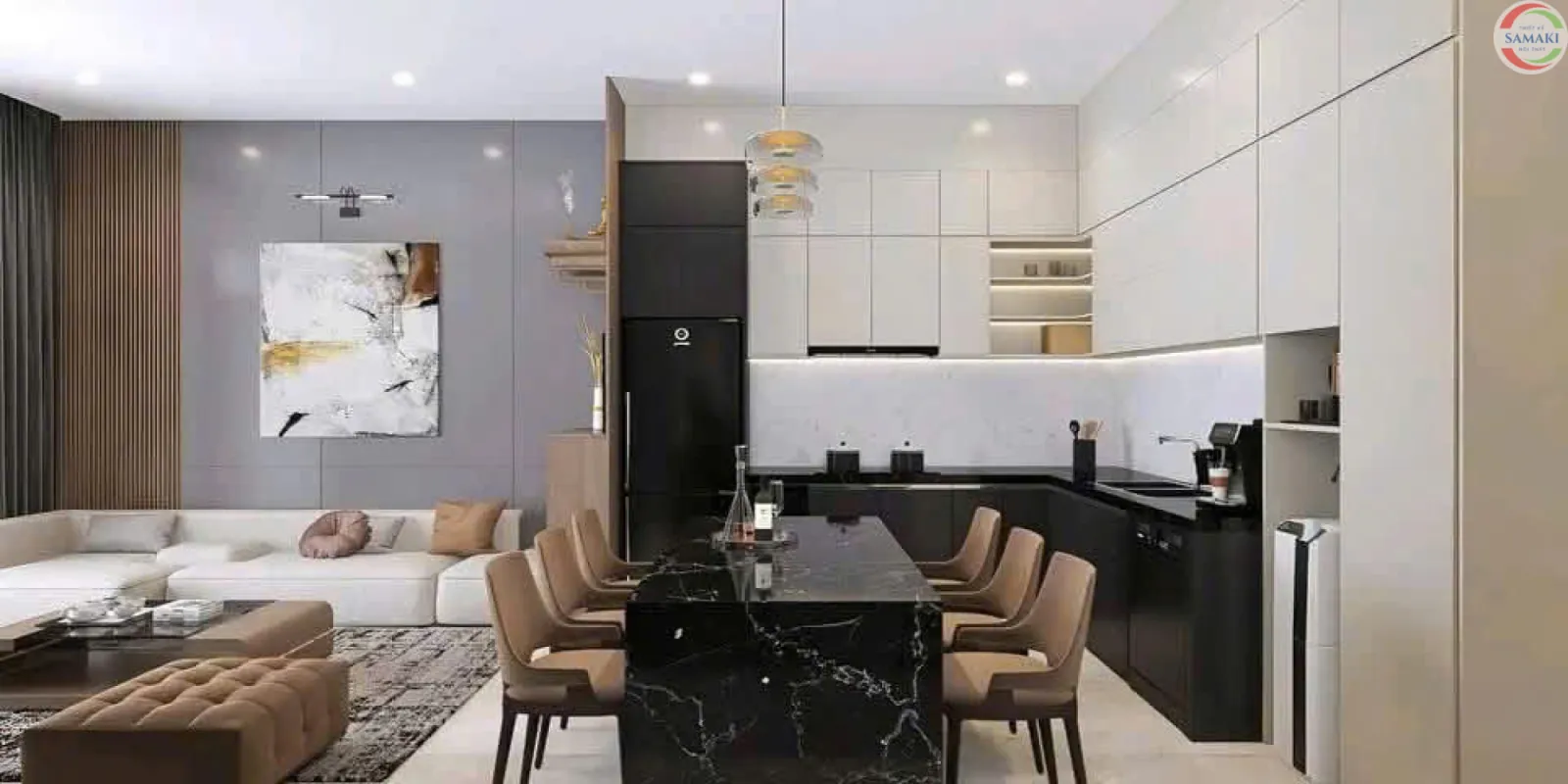 Nội Thất Nhà Phố Hiện Đại Long An