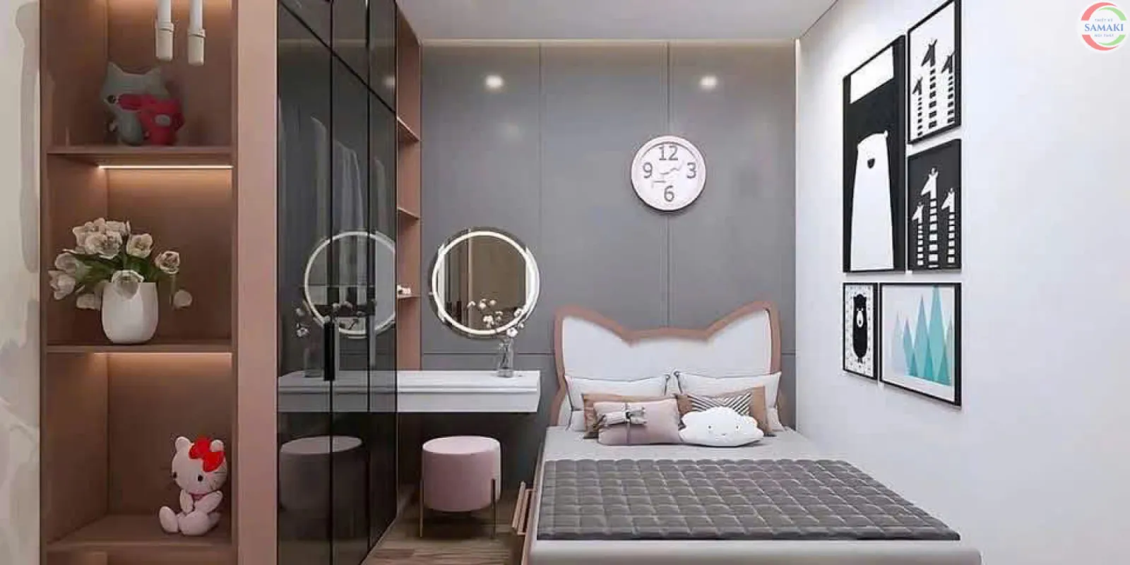 Nội Thất Nhà Phố Hiện Đại Long An