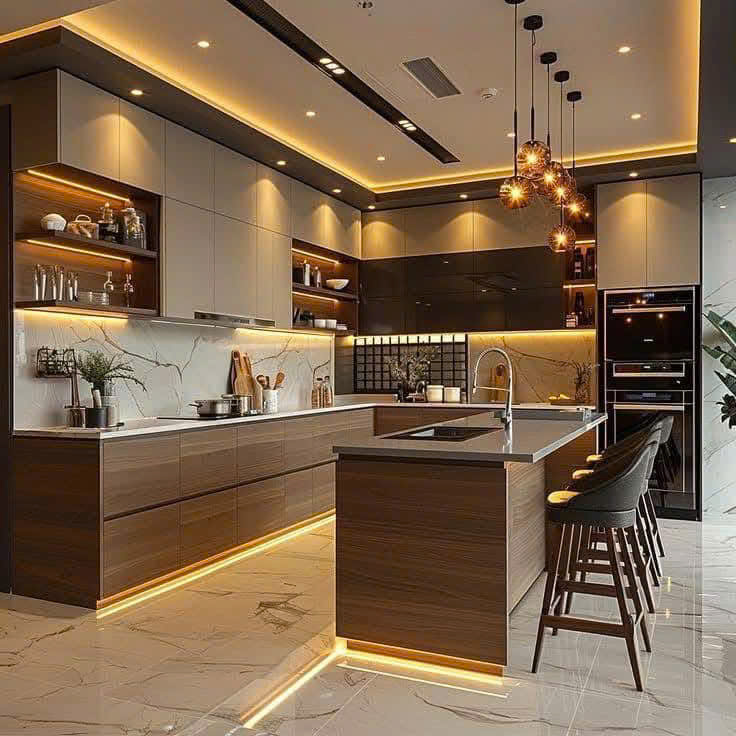 Nhà Bếp Phong Cách Hiện Đại
