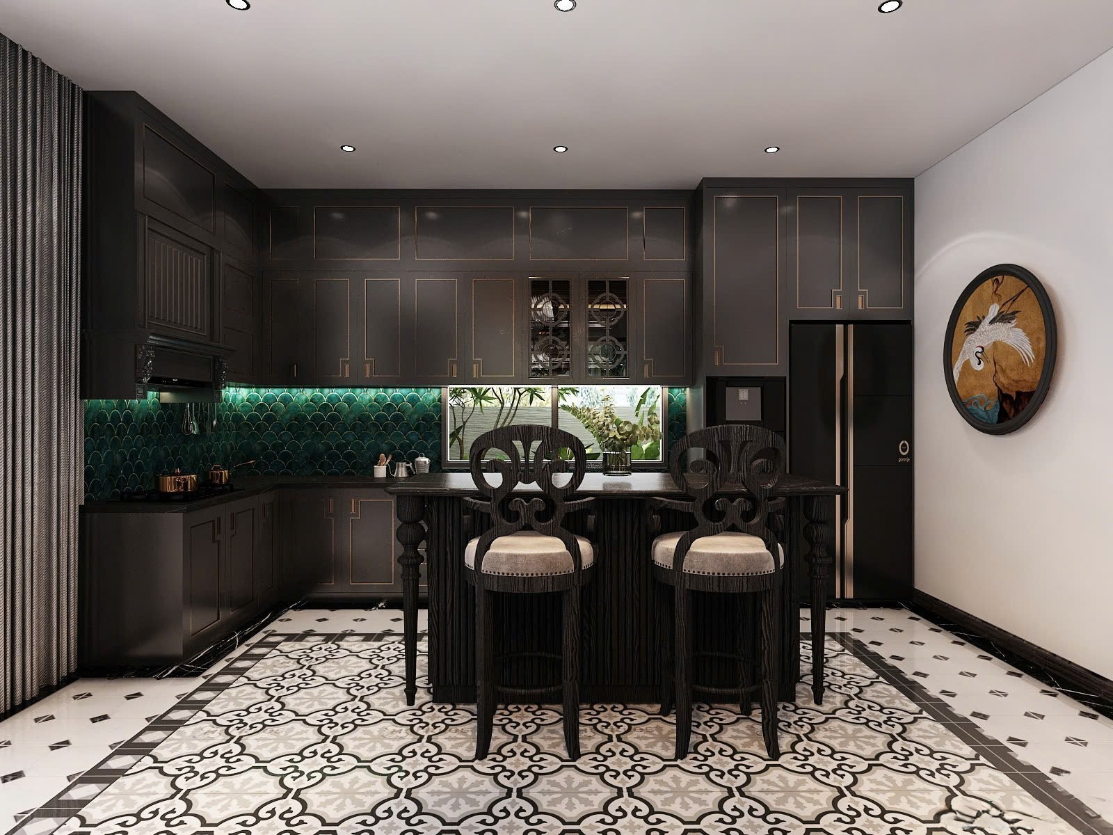 NỘI THẤT VILLA PHONG CÁCH INDOCHINE