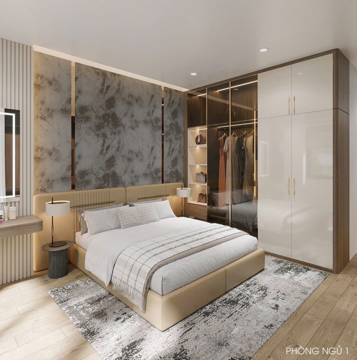 Phòng Ngủ Phong Cách Luxury