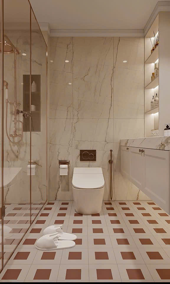 Nhà Vệ Sinh Phong Cách Luxury