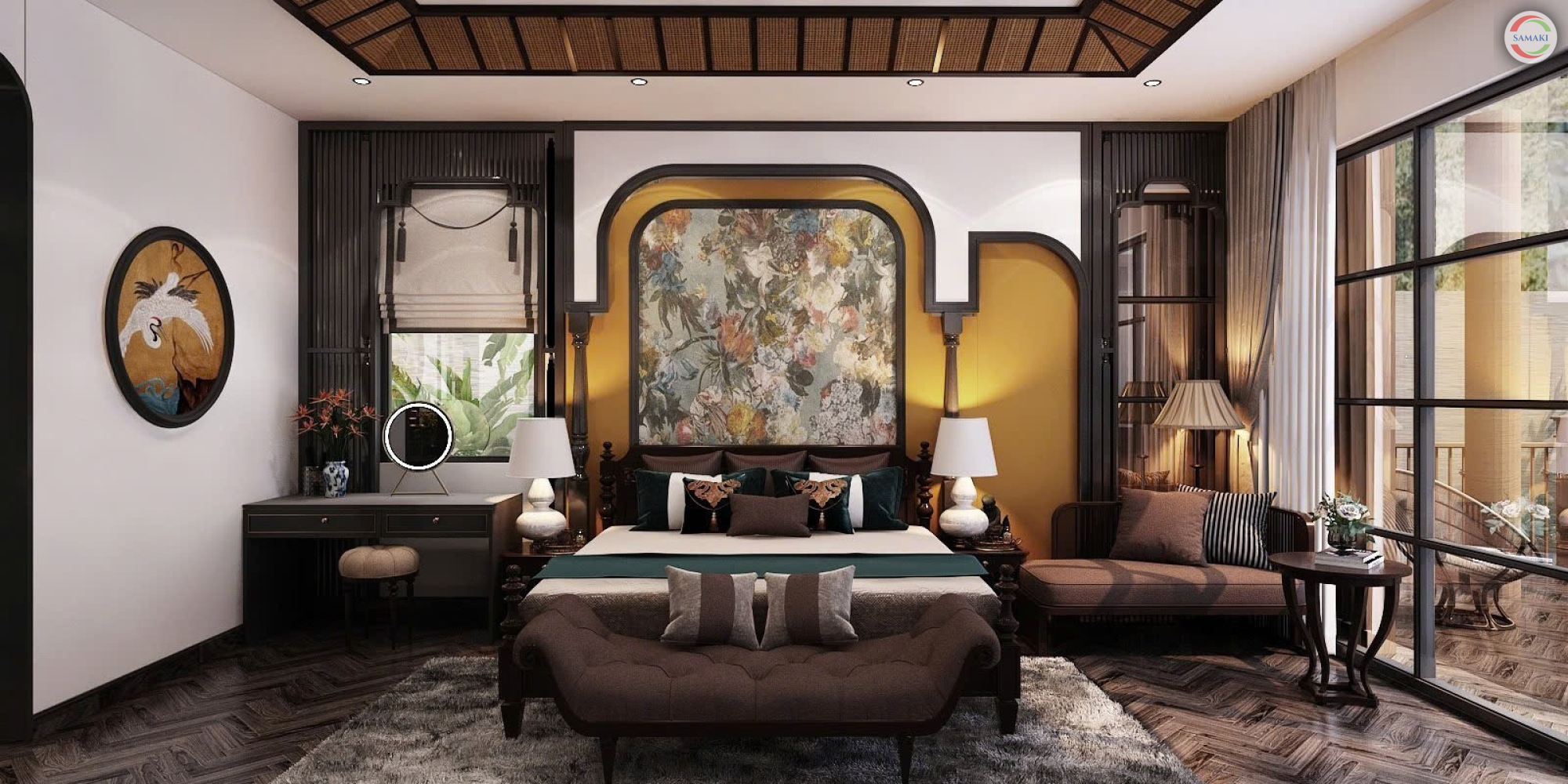 NỘI THẤT VILLA PHONG CÁCH INDOCHINE