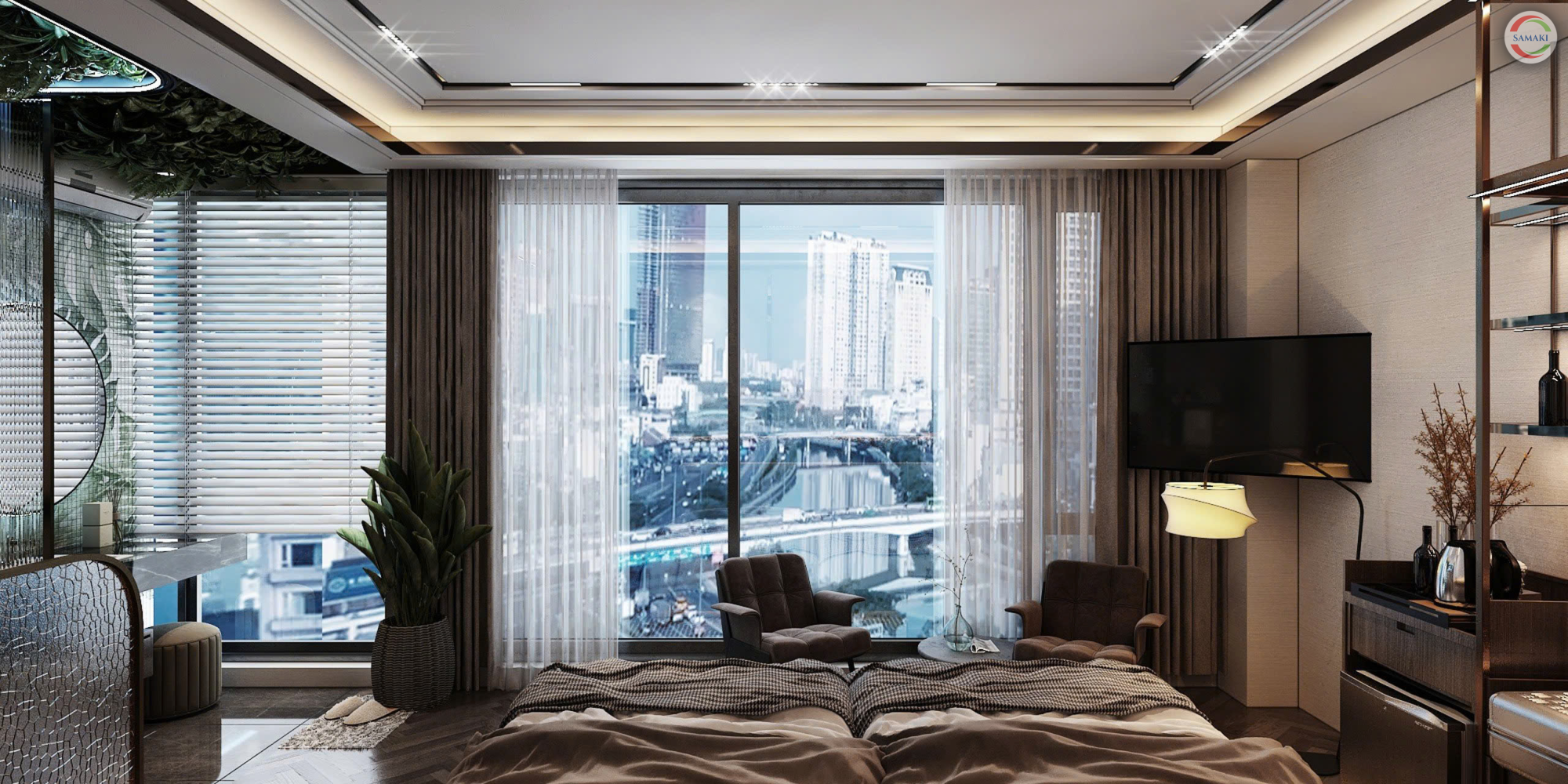 THIẾT KẾ NỘI THẤT KHÁCH SẠN CAO CẤP