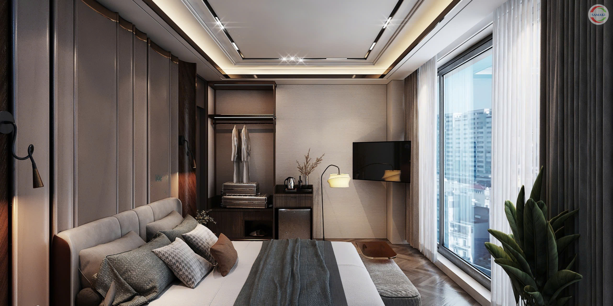 THIẾT KẾ NỘI THẤT KHÁCH SẠN CAO CẤP
