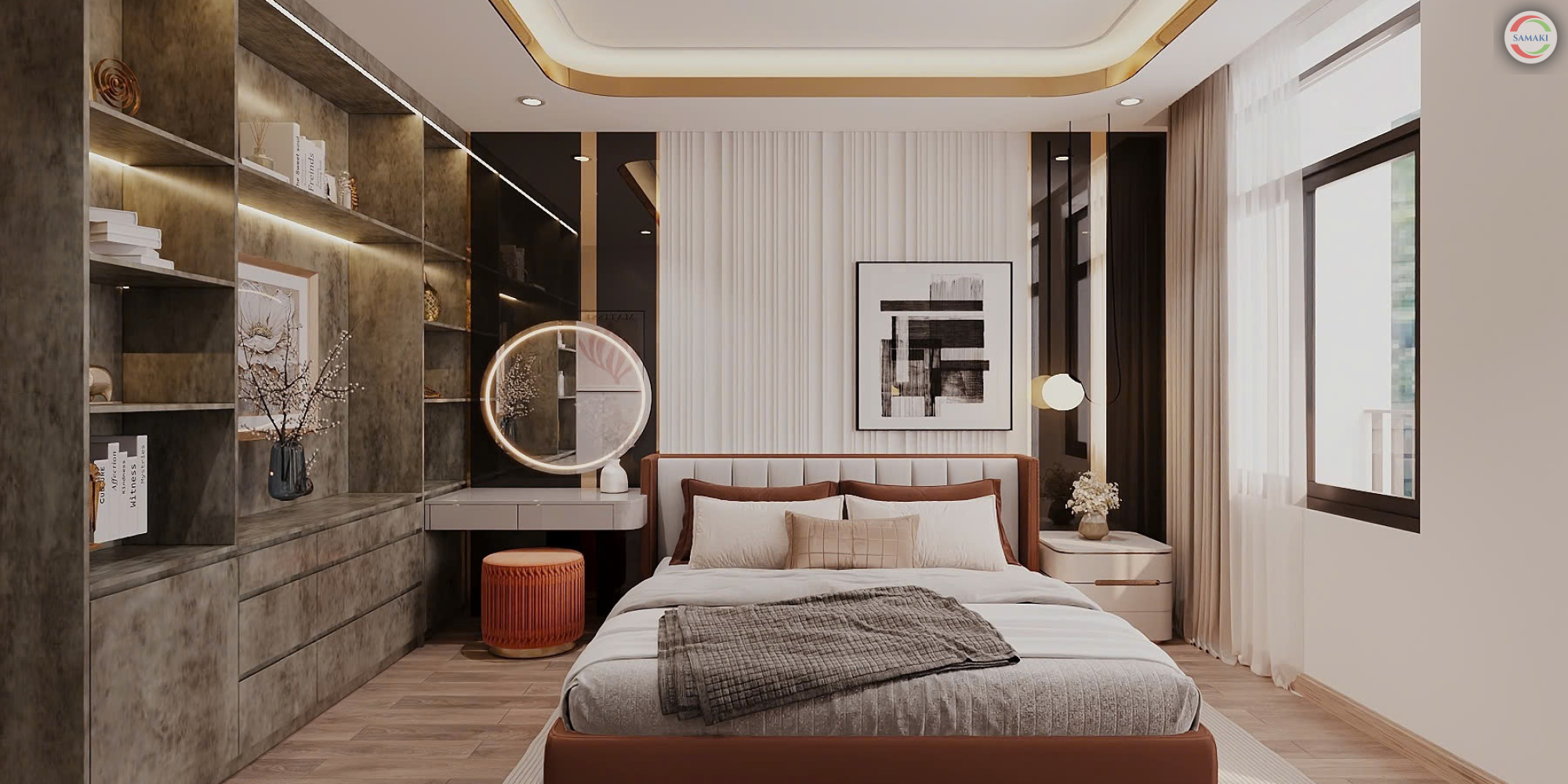 Nội Thất Nhà Phố Phong Cách Hiện Đại 