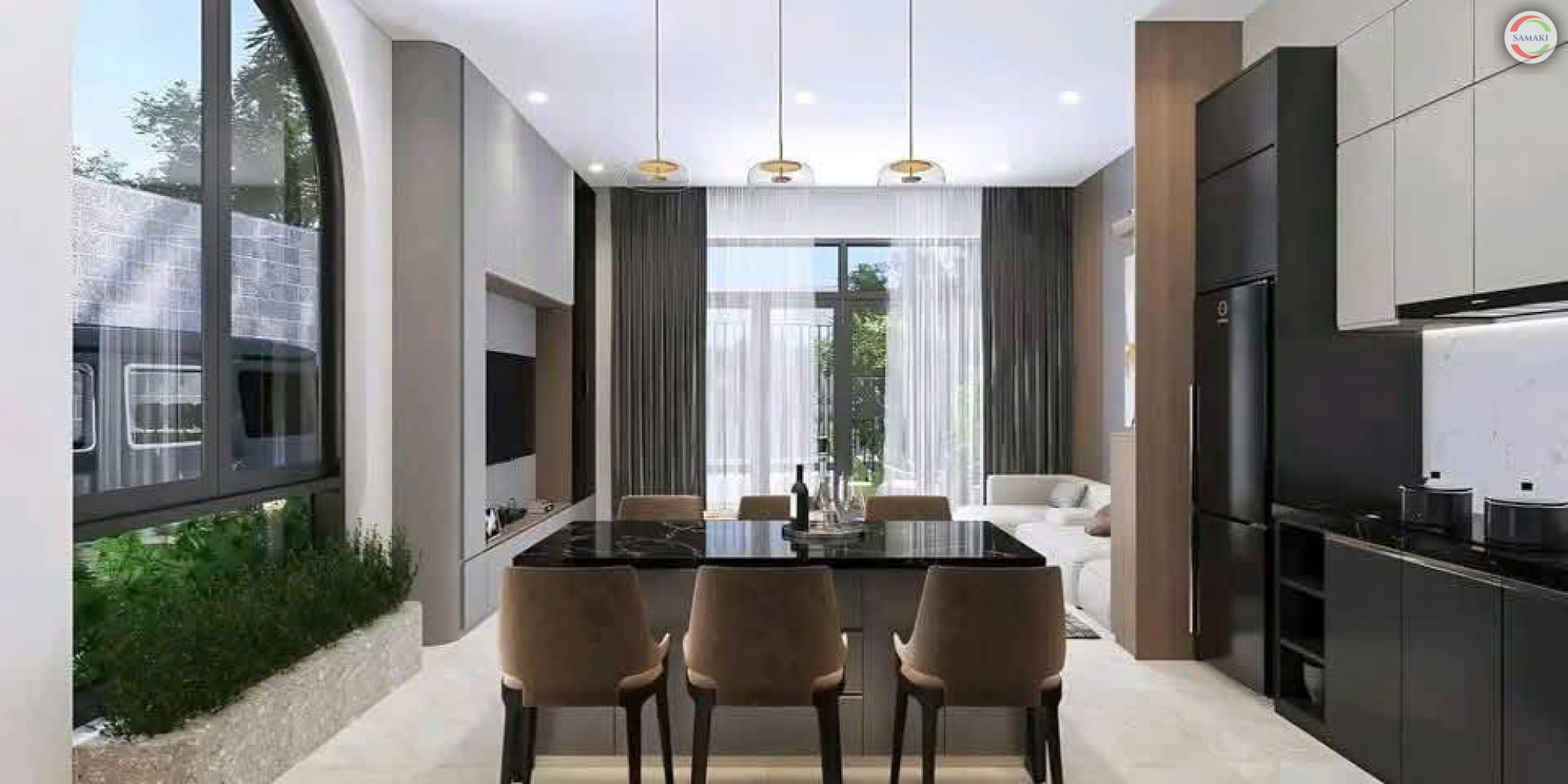 NỘI THẤT NHÀ PHỐ HIỆN ĐẠI