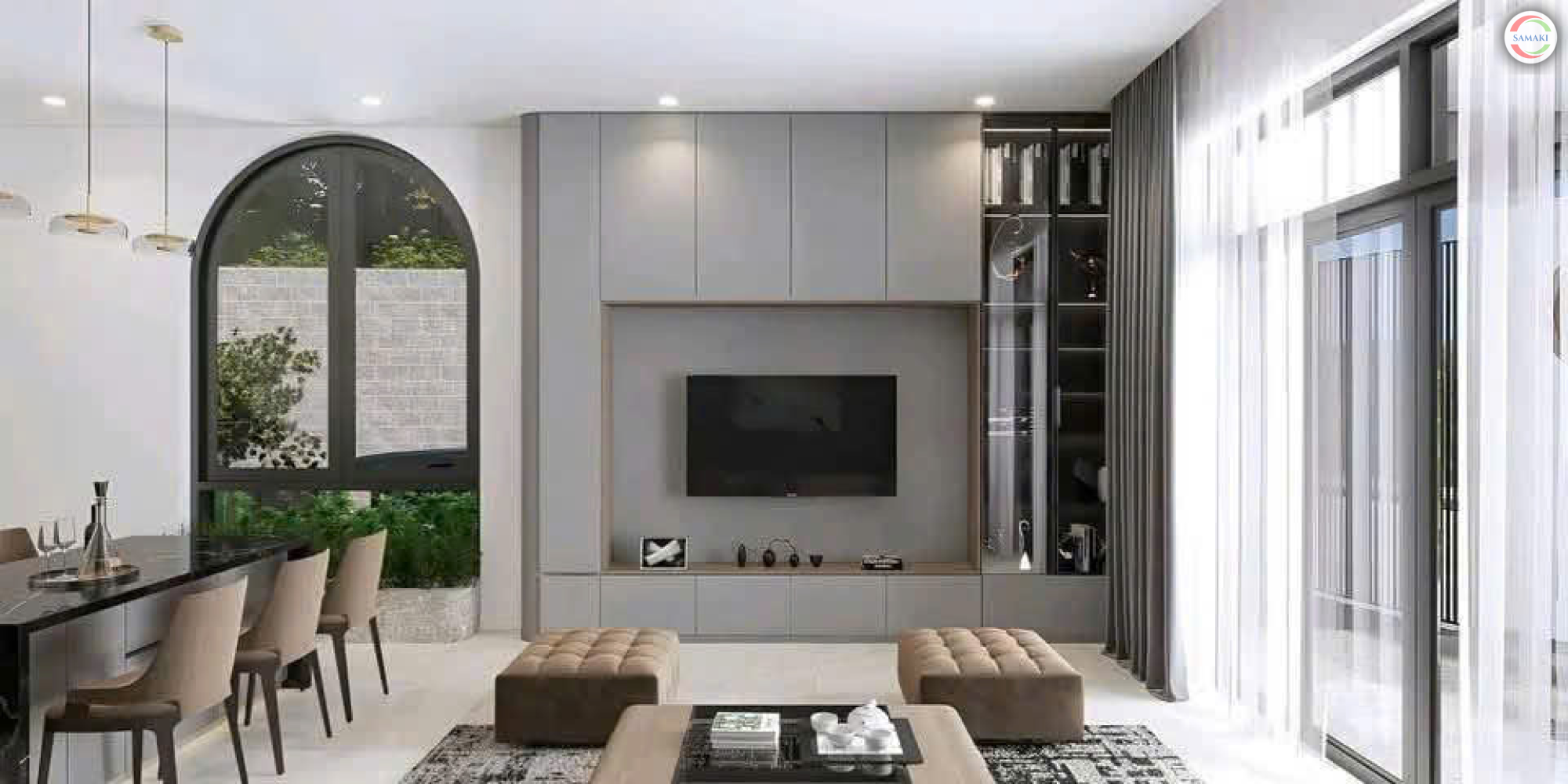 NỘI THẤT NHÀ PHỐ HIỆN ĐẠI