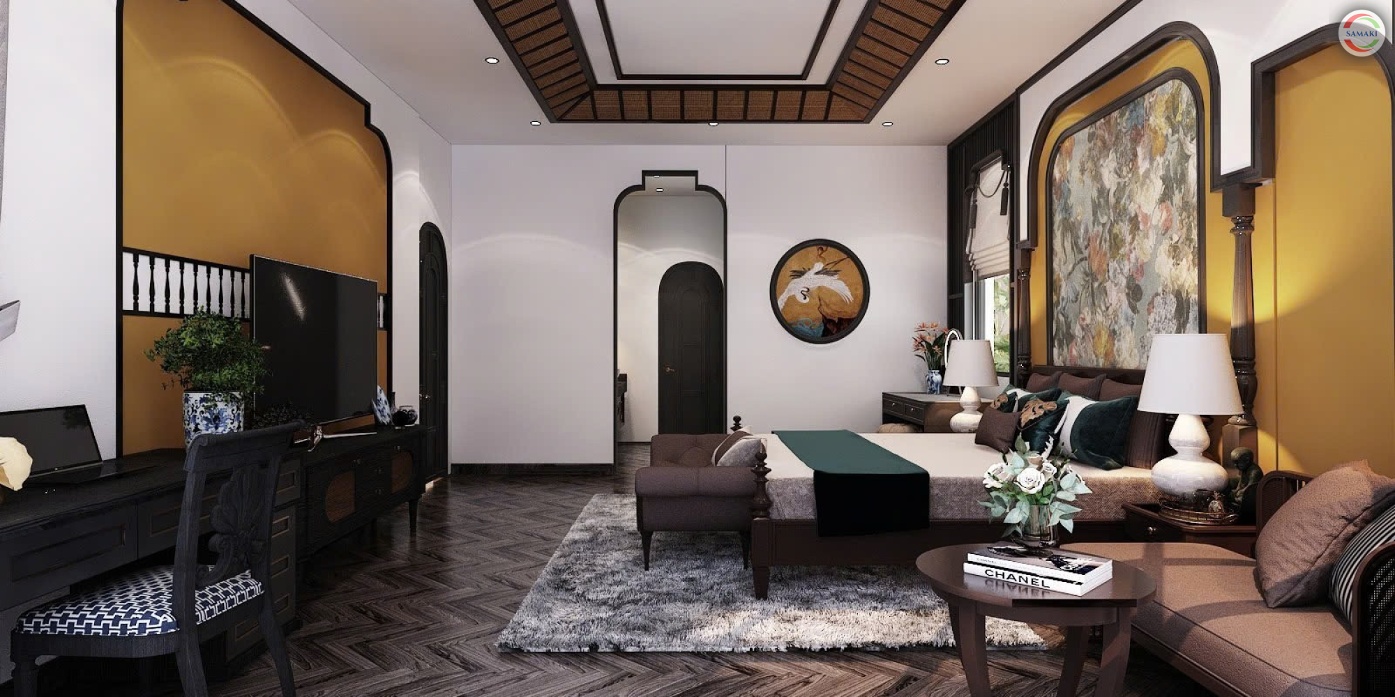 NỘI THẤT VILLA PHONG CÁCH INDOCHINE