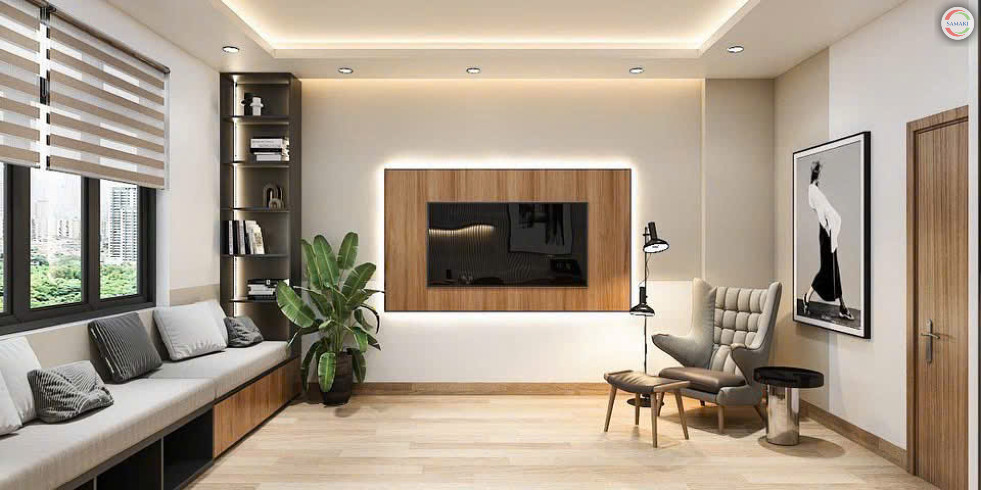 Nhà Phố Phong Cách Hiện Đại