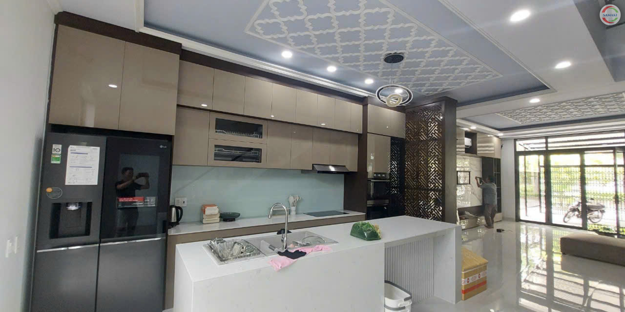 thi công thực tế công trình Long An