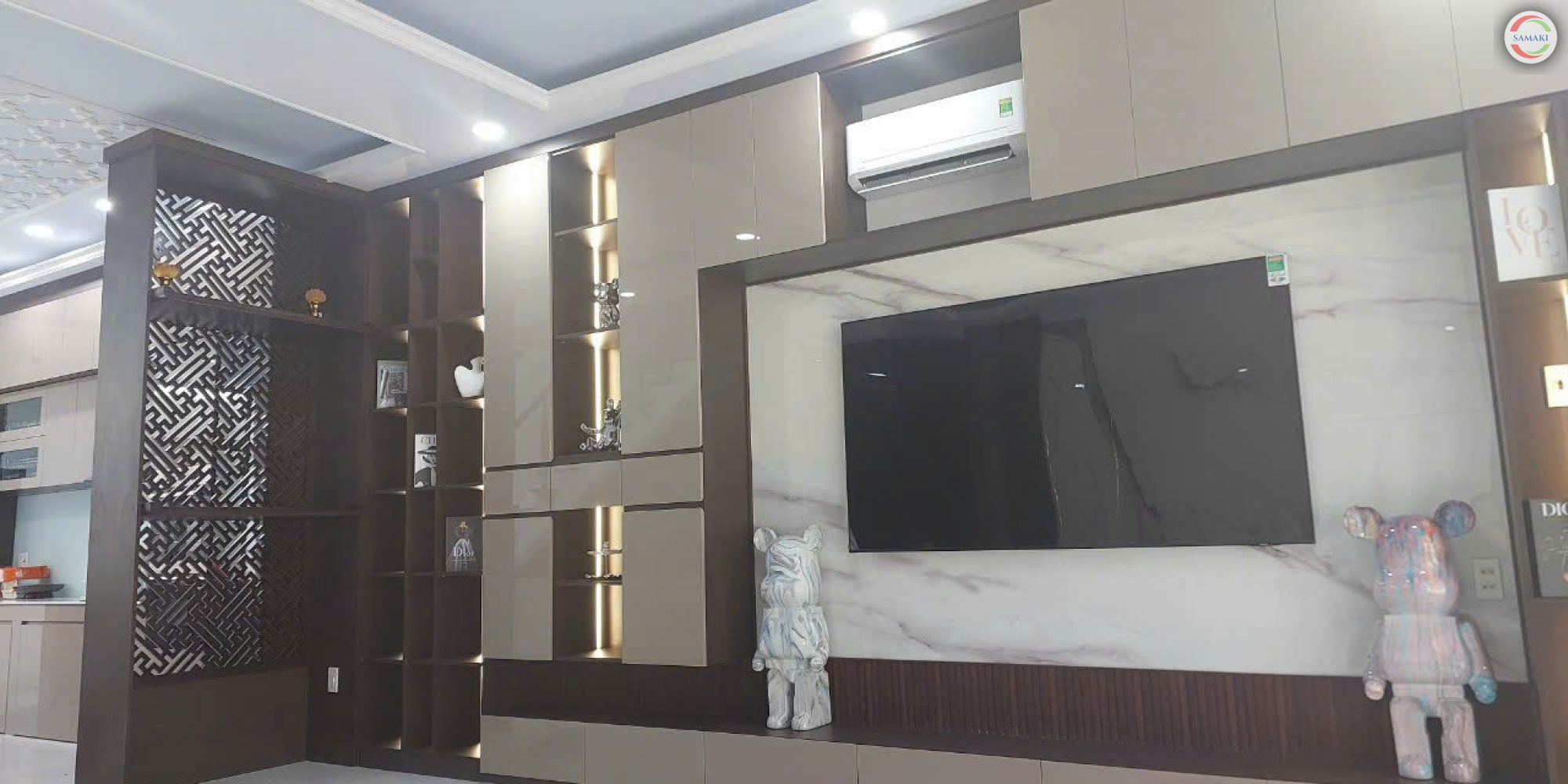 thi công thực tế công trình Long An