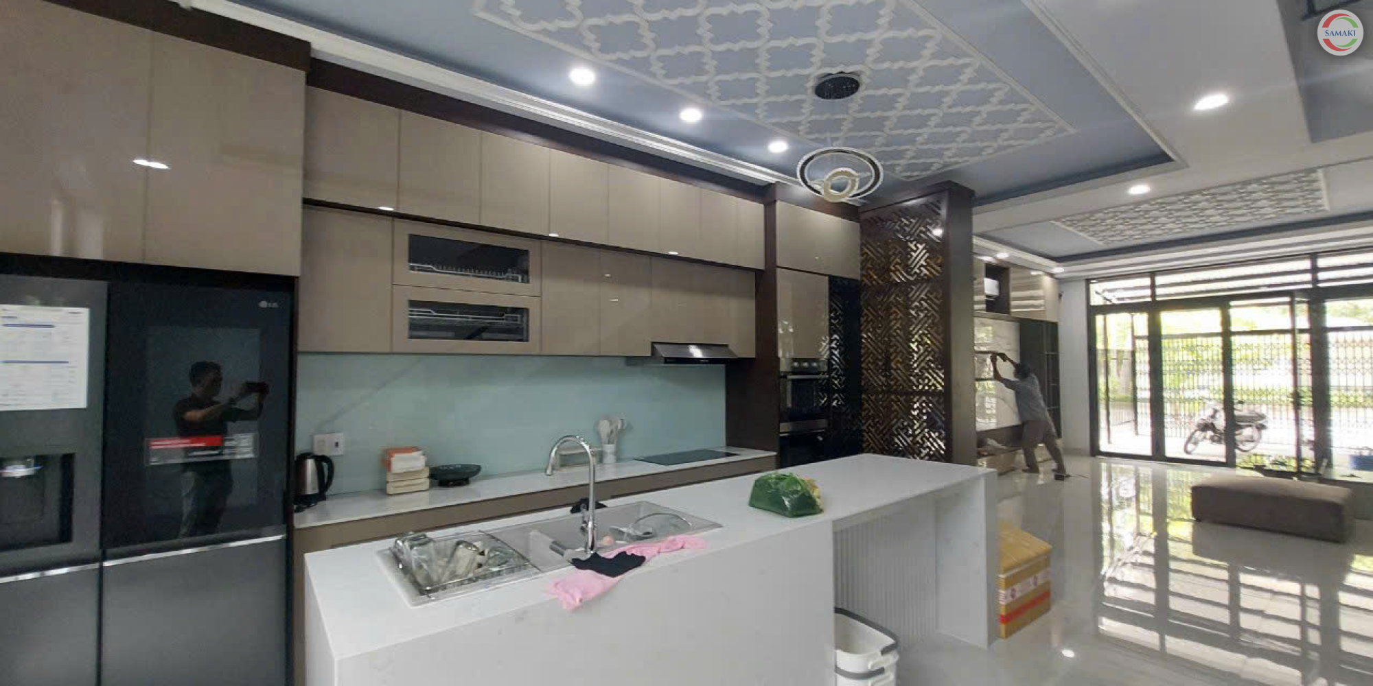thi công thực tế công trình Long An