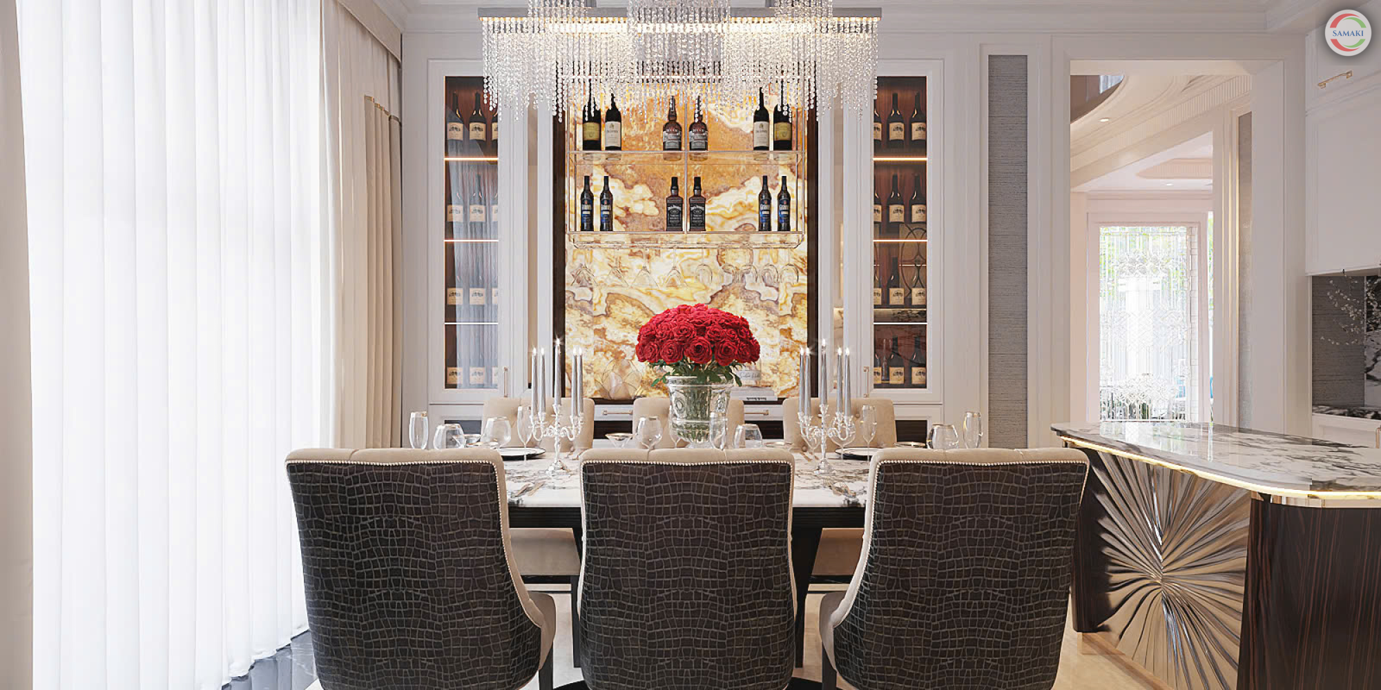 NHÀ BẾP PHONG CÁCH LUXURY