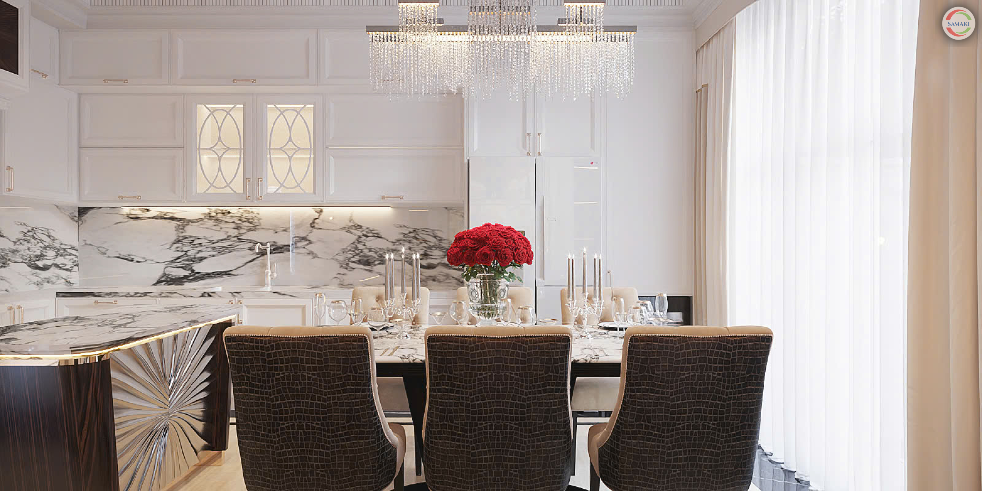 NHÀ BẾP PHONG CÁCH LUXURY