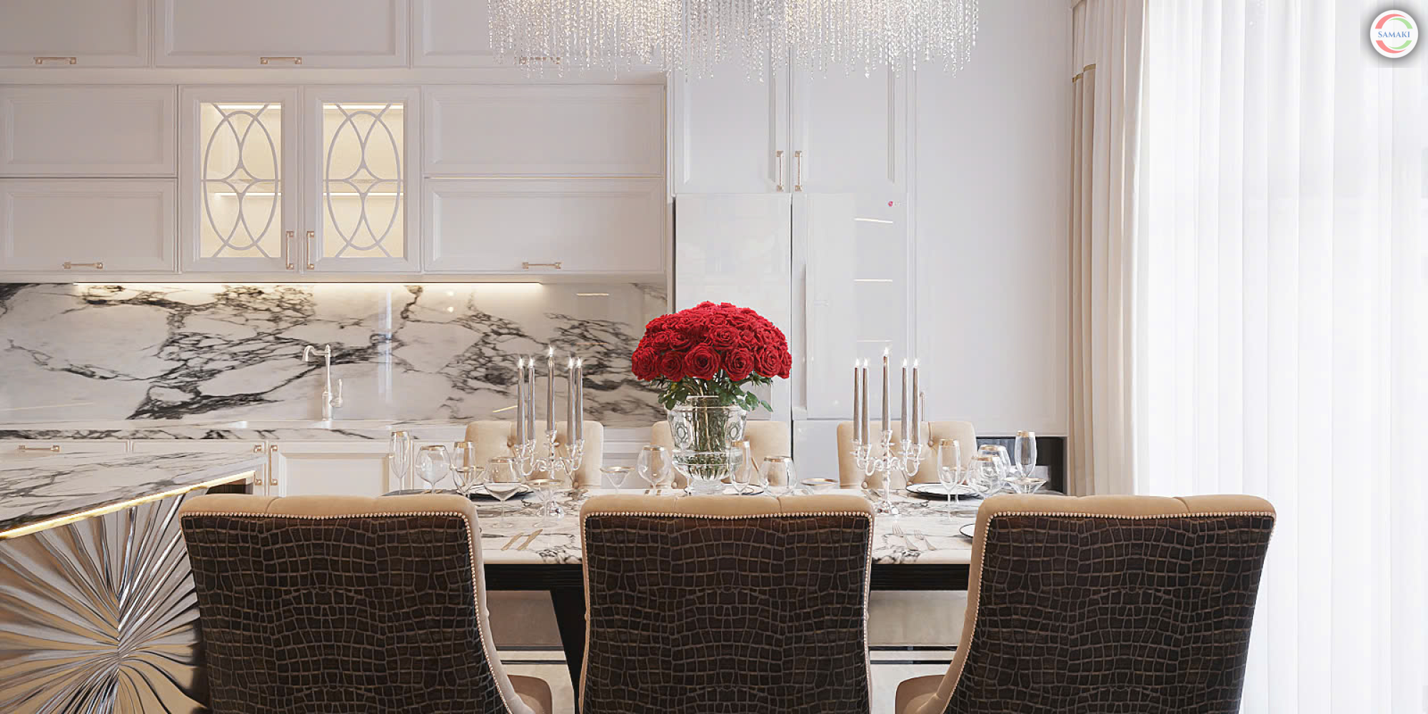 NHÀ BẾP PHONG CÁCH LUXURY