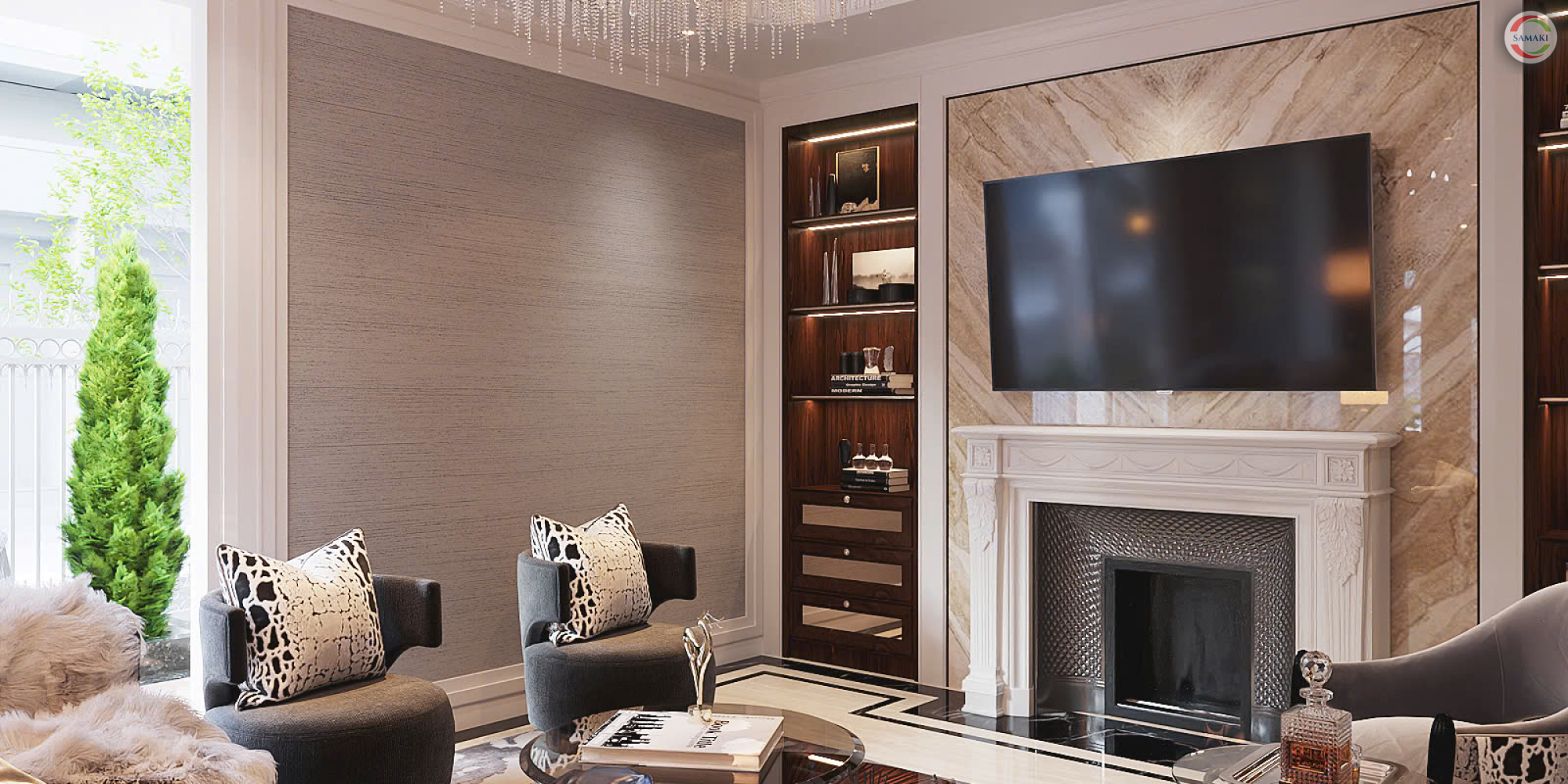 Nội Thất Biệt Thự Phong Cách Luxury