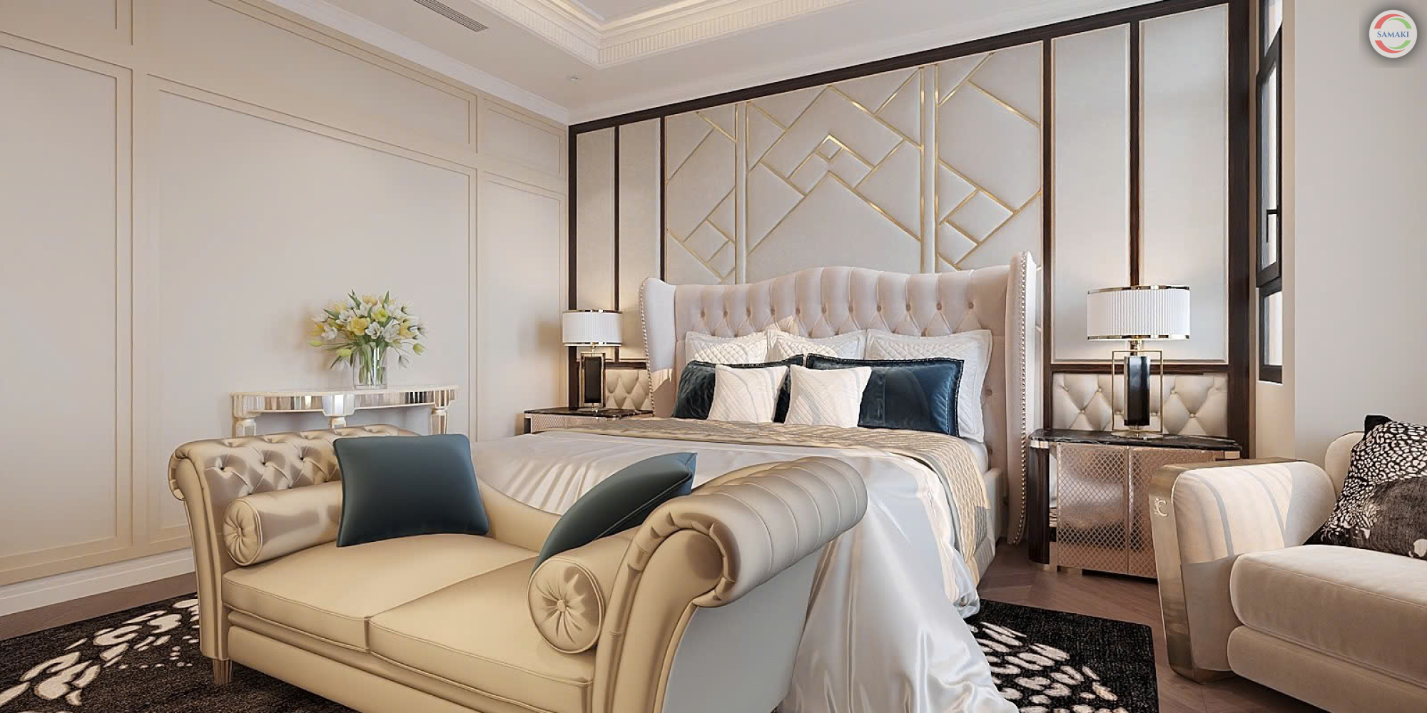 PHÒNG NGỦ MASTER PHONG CÁCH LUXURY