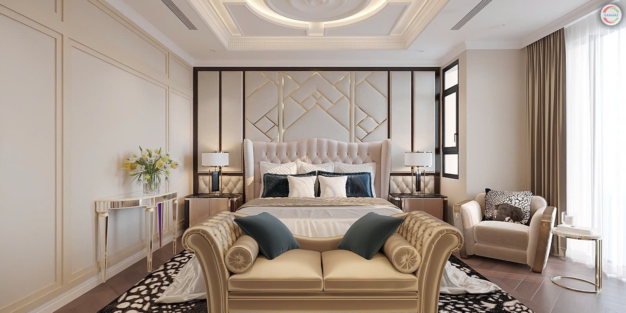 Nội Thất Biệt Thự Phong Cách Luxury
