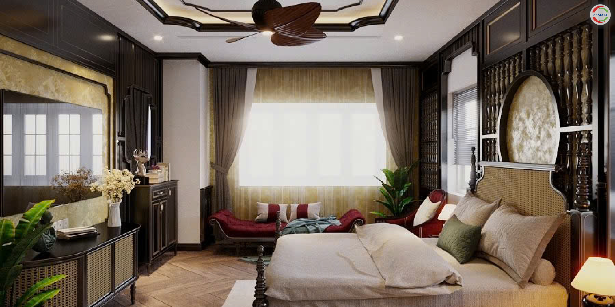 Xu Hướng Thiết Kế Nội Thất Biệt Thự Đồng Tháp (Cao Lãnh) – Sang Trọng, Tinh Tế Cùng SAMAKI
