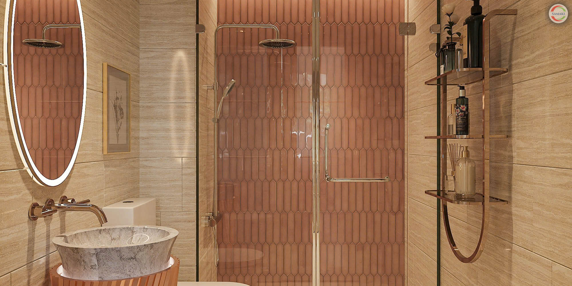 NHÀ VỆ SINH PHONG CÁCH LUXURY