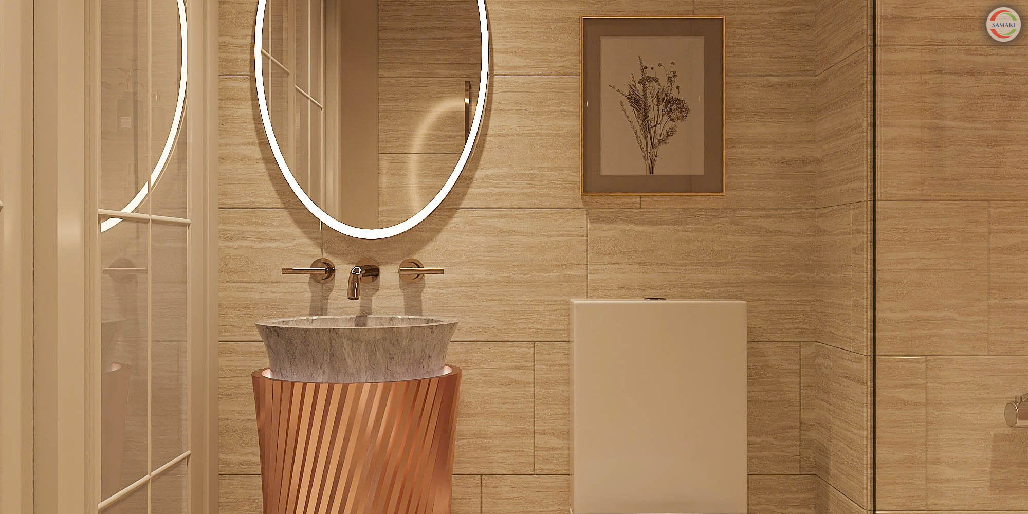 NHÀ VỆ SINH PHONG CÁCH LUXURY