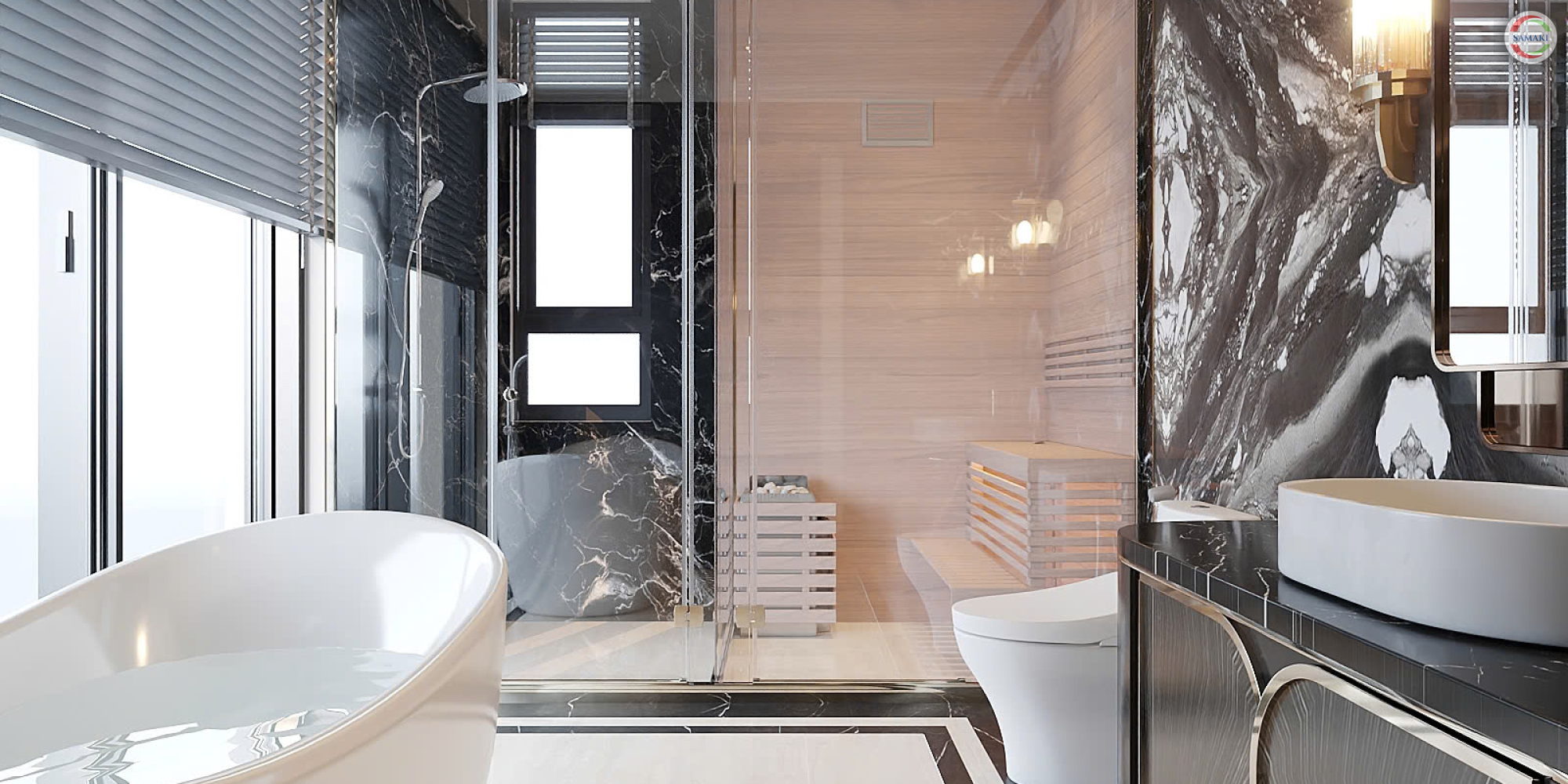 NHÀ VỆ SINH PHONG CÁCH LUXURY