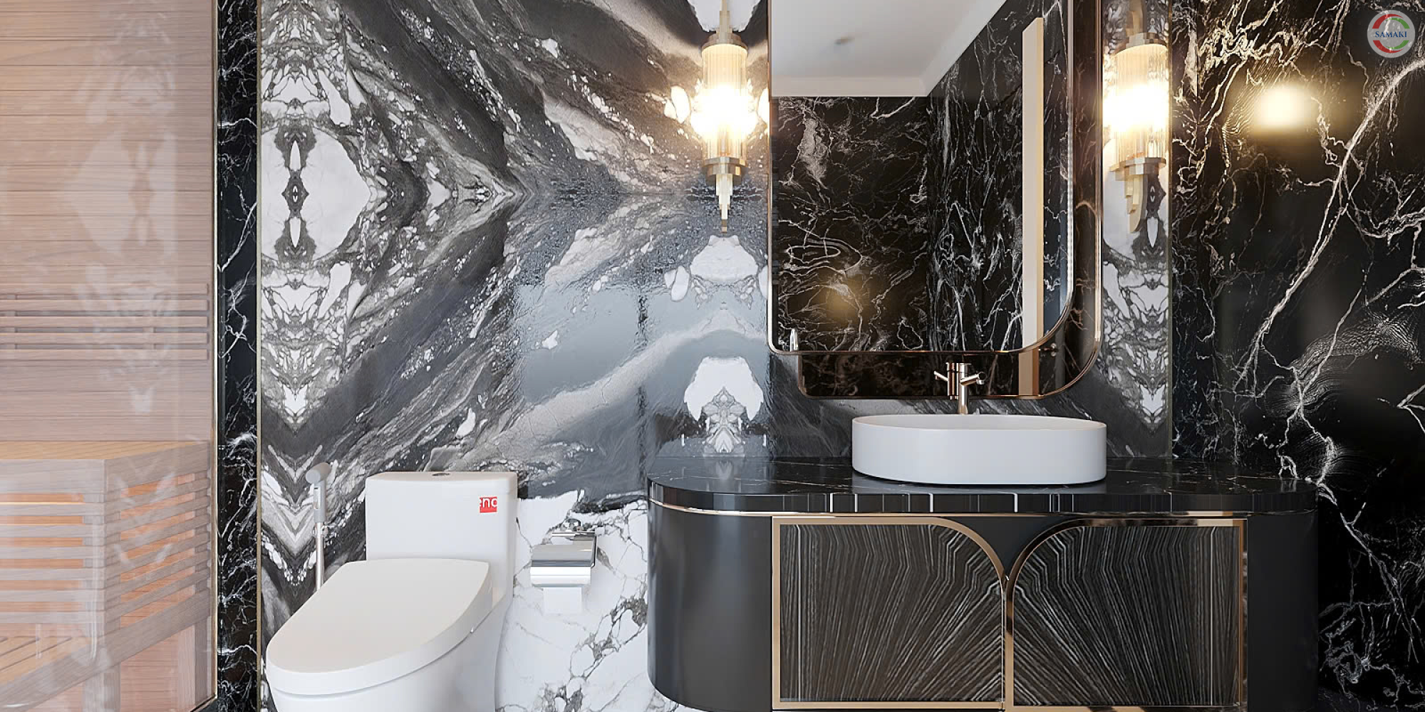 NHÀ VỆ SINH PHONG CÁCH LUXURY