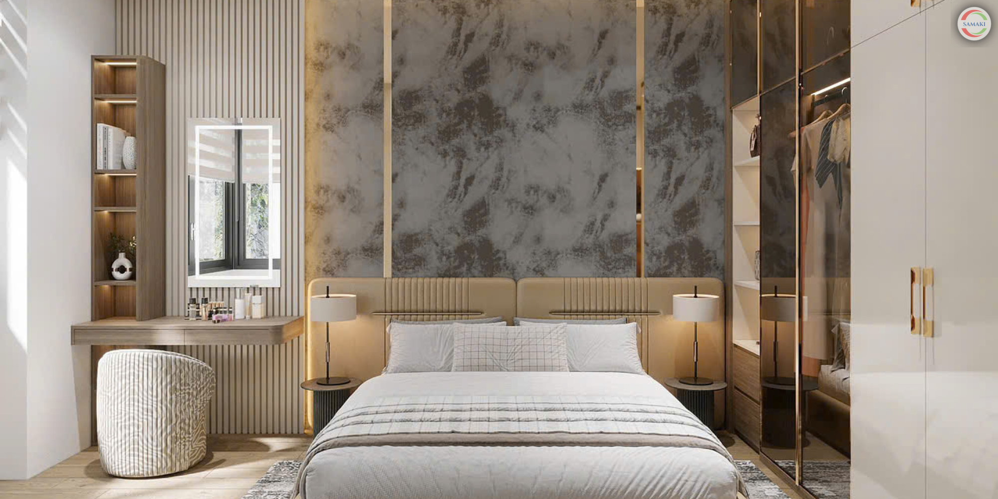 Phòng Ngủ Phong Cách Luxury