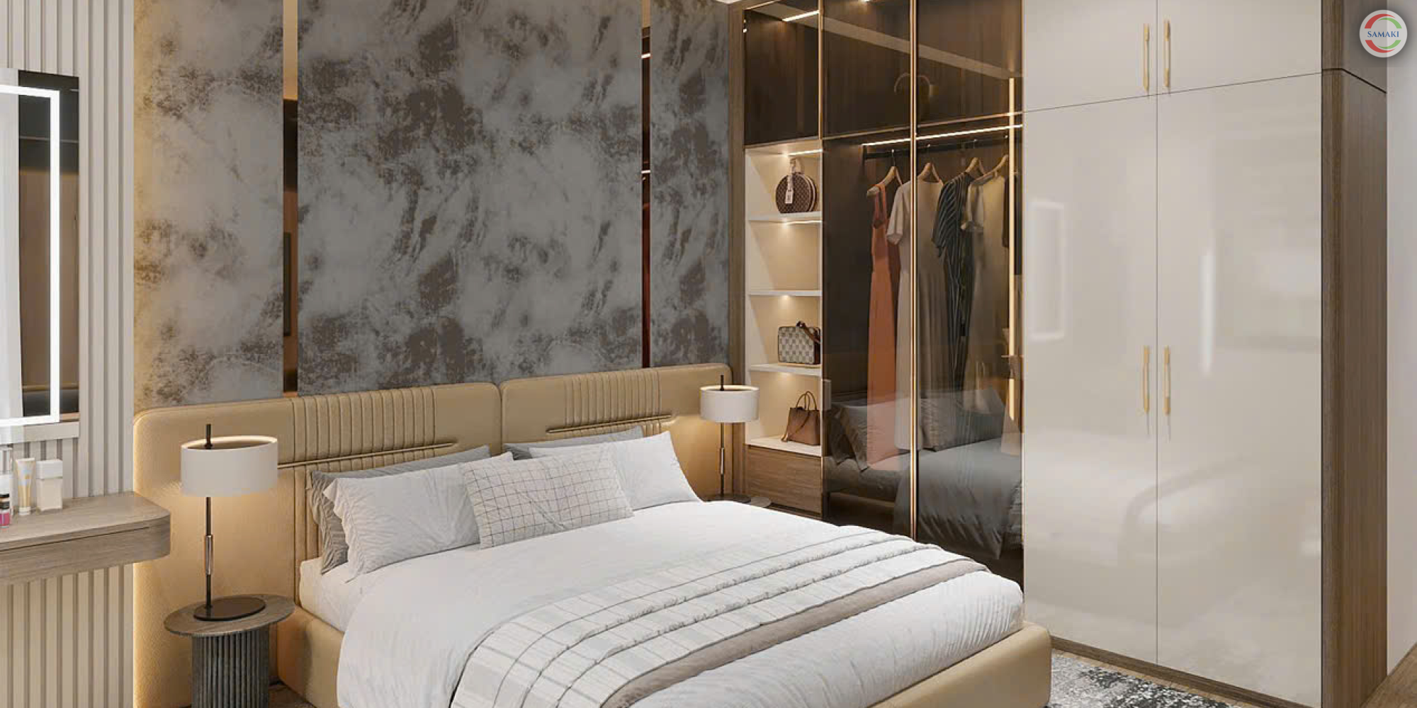 Phòng Ngủ Phong Cách Luxury
