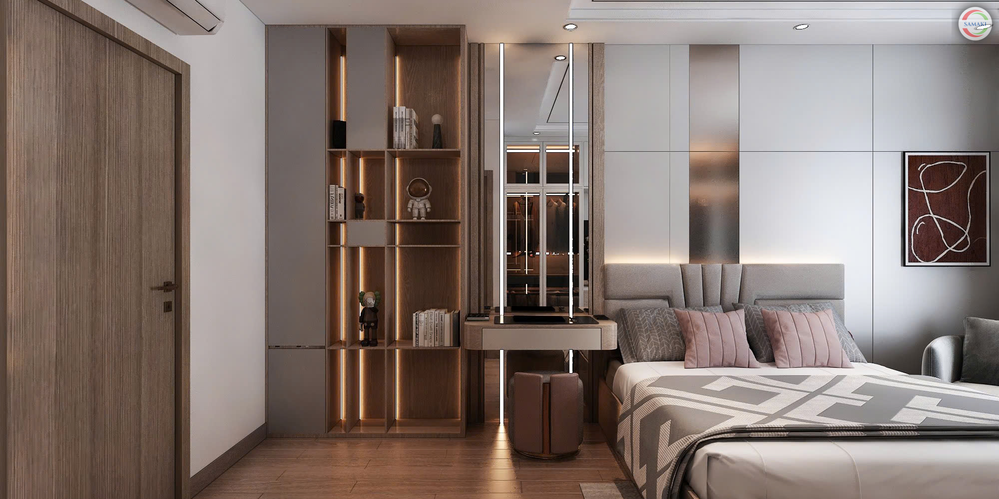 nội thất phong cách hiện đại c Ngân quận 12