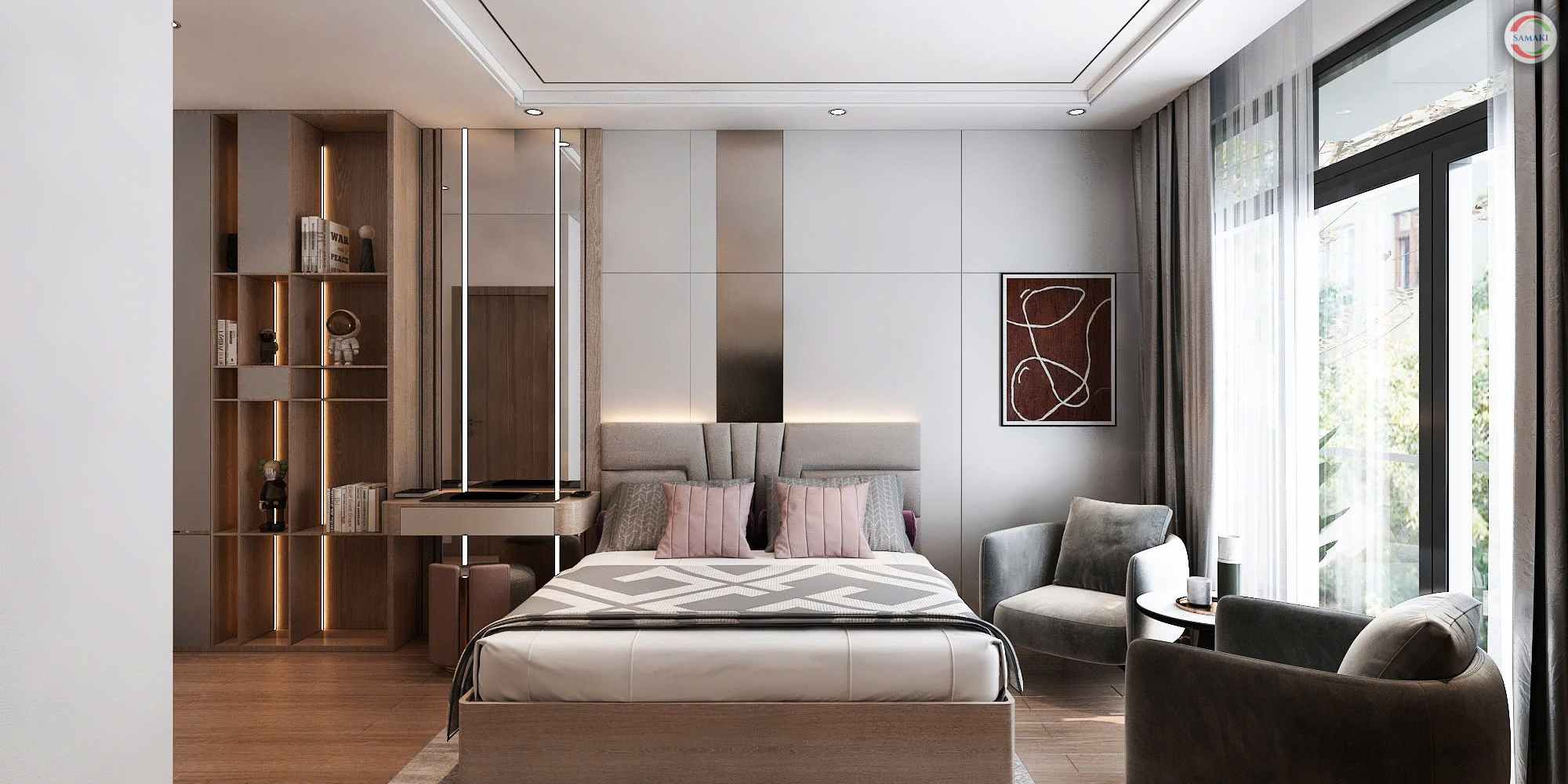 nội thất phong cách hiện đại c Ngân quận 12