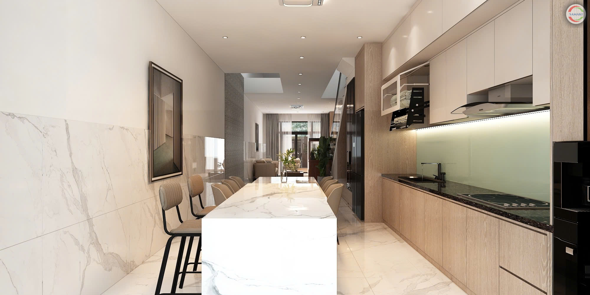 nội thất phong cách hiện đại c Ngân quận 12