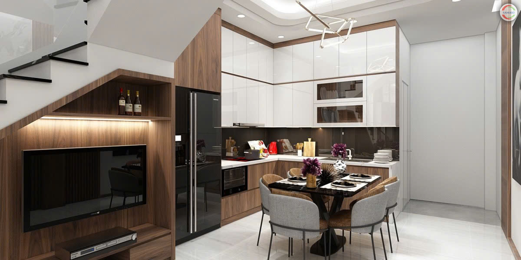 nội thất phong cách hiện đại a Tình Quận 9