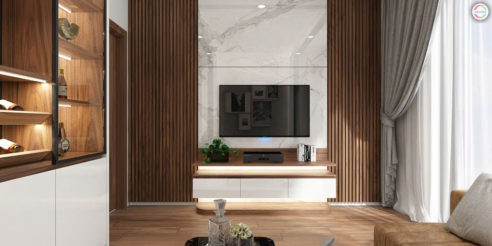 nội thất phong cách hiện đại a Tình Quận 9