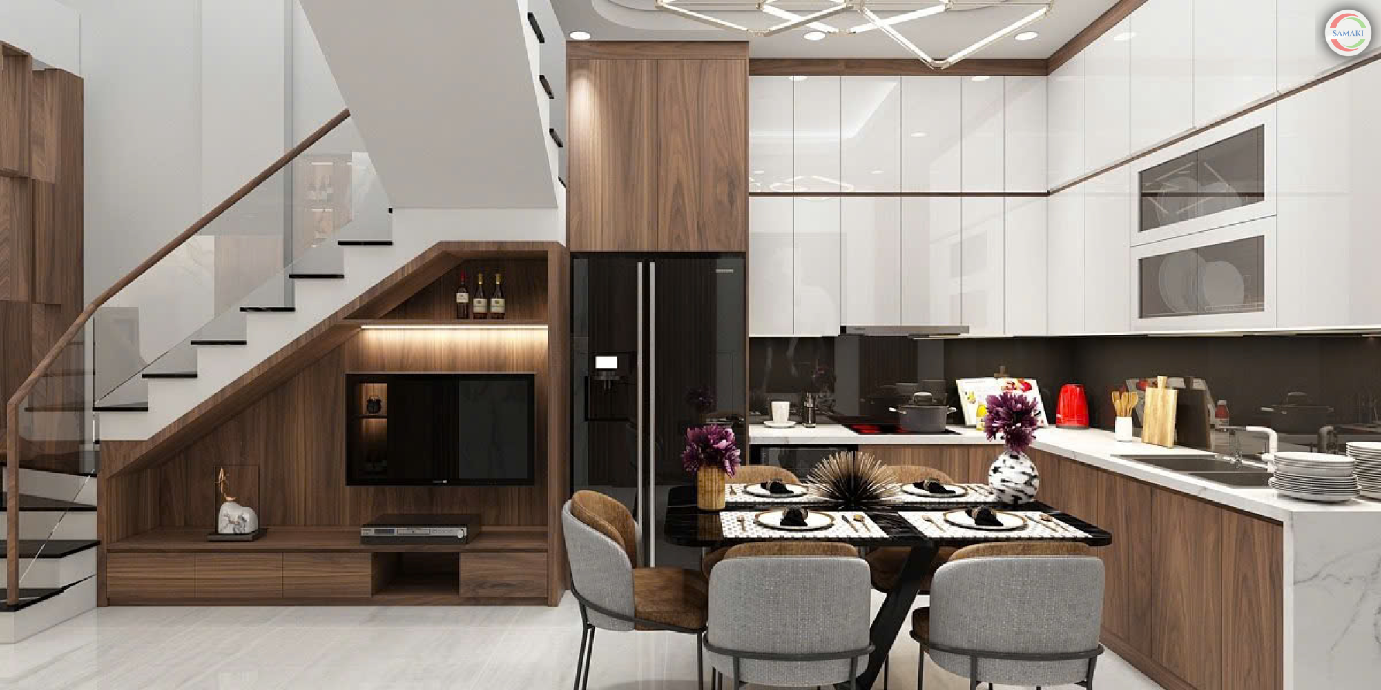 nội thất phong cách hiện đại a Tình Quận 9