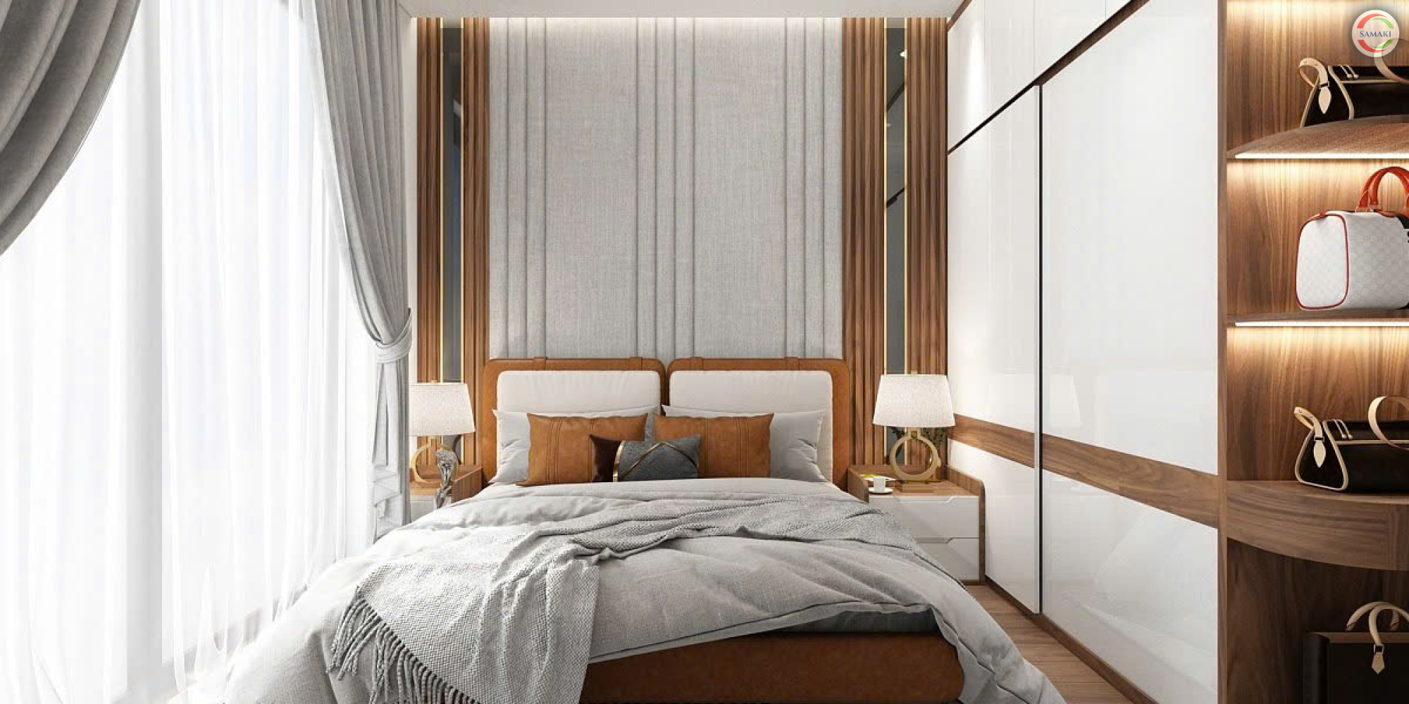 nội thất phong cách hiện đại chị Liễu Cần Thơ