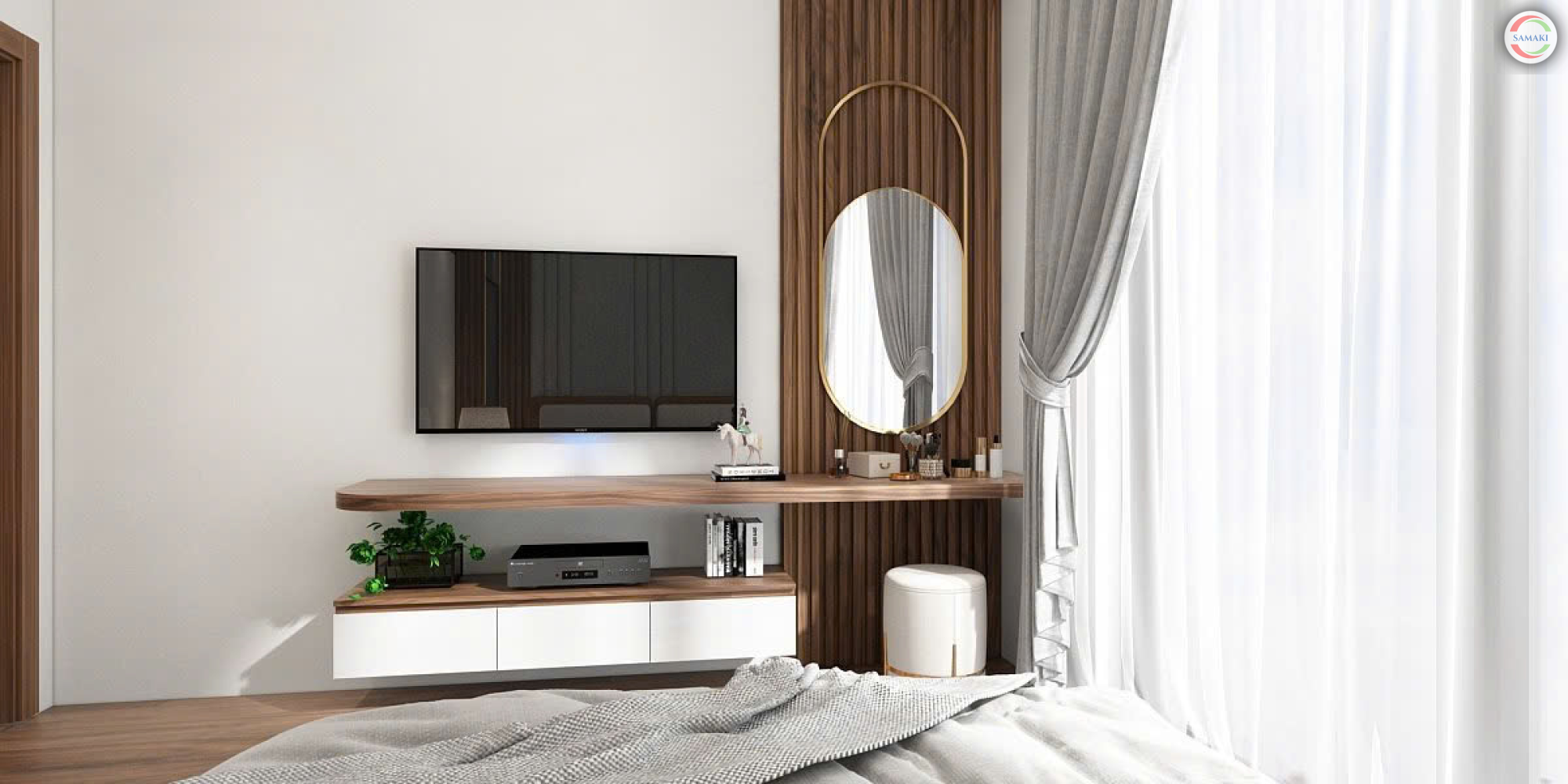 nội thất phong cách hiện đại chị Liễu Cần Thơ