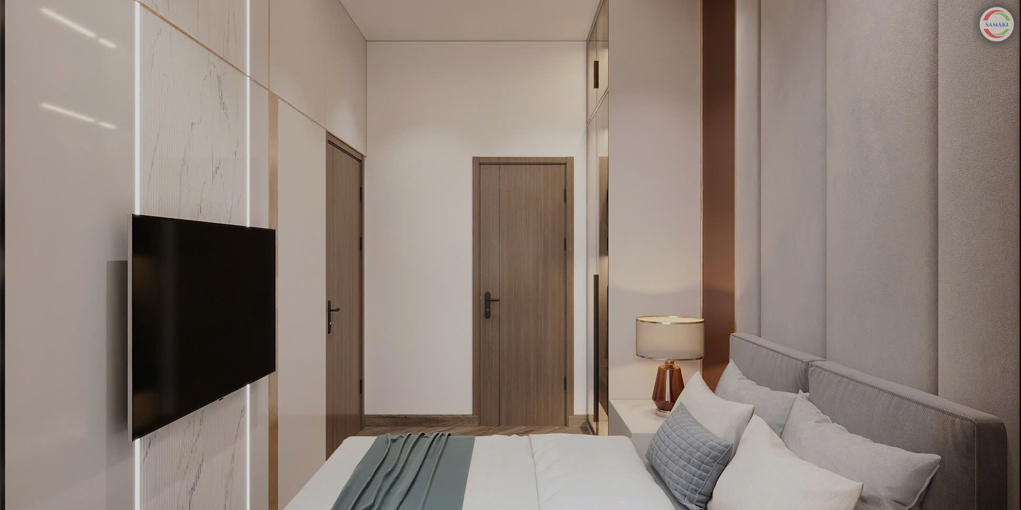 nội thất phong cách hiện đại chị Liễu Cần Thơ
