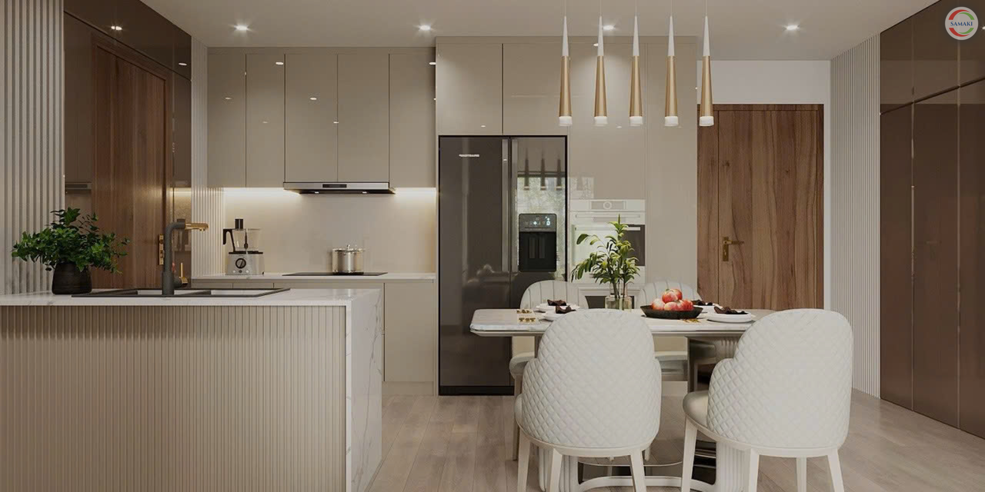 nội thất chung cư phong cách luxury quận 9