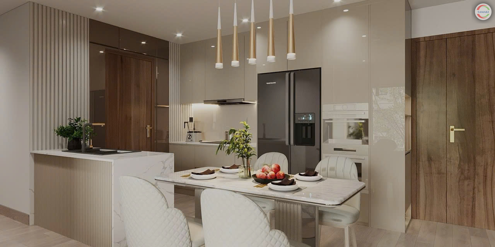 nội thất chung cư phong cách luxury quận 9
