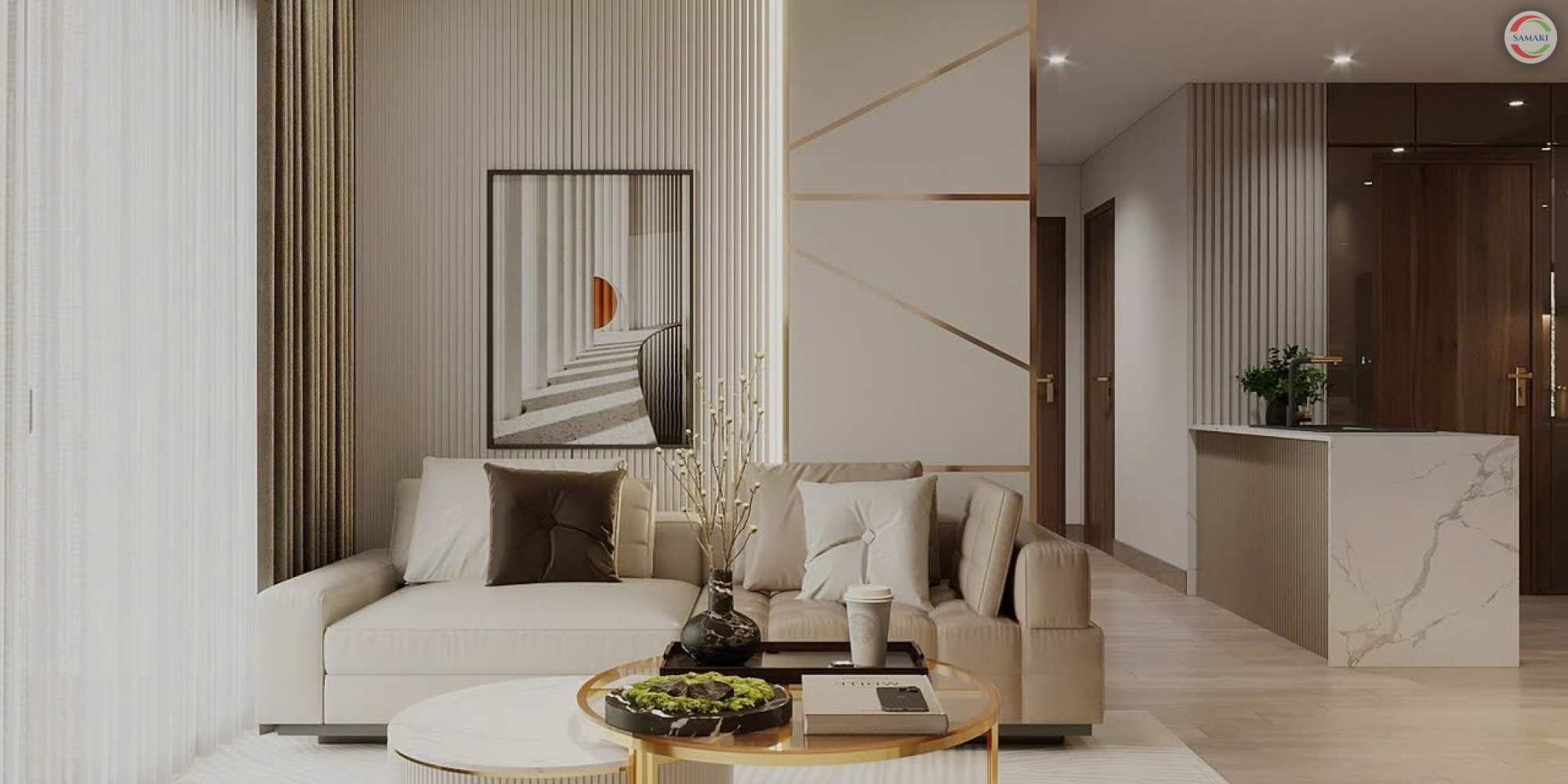 nội thất chung cư phong cách luxury quận 9